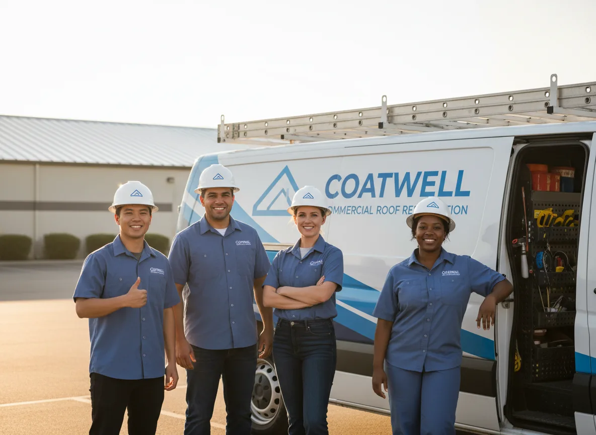 Commercial roof coating company in North Java, NY